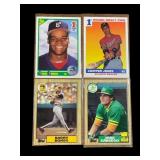 Lot of rookie baseball cards:  Barry Bonds,