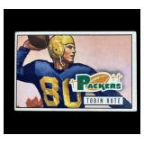 1951 Bowman Tobin Rote football card