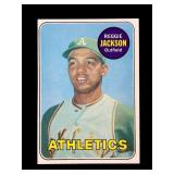1969 Topps  Reggie Jackson rookie card.