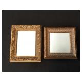 2 vintage gilded wall mirrors Berkeley House Italy
