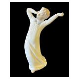 Lladrï¿½-style porcelain figurine