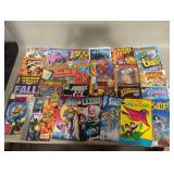 Large collection of vintage comic books