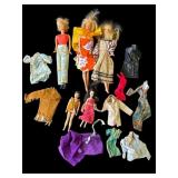 Lot of vintage dolls