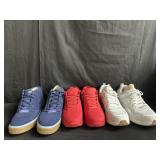 Three pairs of sketcher shoes