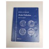 One-A-Year Nickel collection 191e to date Whitman