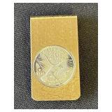 Silver issue 2GR fine Silver .999 money clip