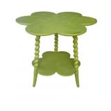 Vintage Drexel clover-leaf 2-tier side table