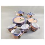 Vintage Chikaramachi lusterware set