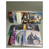 Group of vintage laser video disk