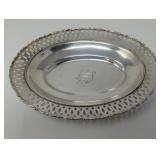 Simons Bros. sterling silver serving dish