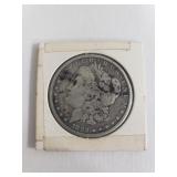 1882 Morgan silver dollar