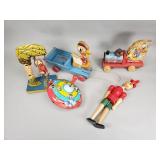 Group of vintage toy