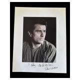 Robert De Niro autographed photo