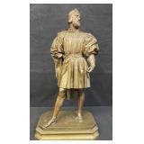 Large bronze statue of Benvenuto Cellini