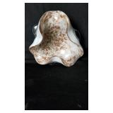 Vintage Murano Italian cased art glass dish