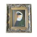 Framed Van Meer signed oil painting