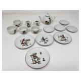 Antique tea party set