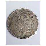 1925 peace silver dollar coin