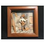 Vintage shadow box Shadow Craft by Cole