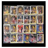 Lot of James Worthy basketball cards