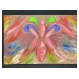 Signed oil on canvas painting