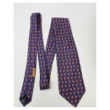 Battistoni designer silk tie, made in Italy
