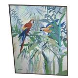 Large framed MCM Lee Reynolds oil painting