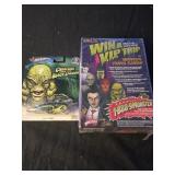 Lot of 2 Monsters collectibles empty box and hot
