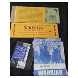 Lot of assorted passes and tickets