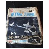vintage 1976 AMT Star Trek K-7 Space Station