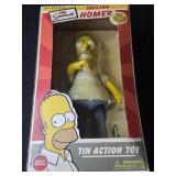 Vintage 2003 the Simpsons smiling Homer tin