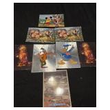 Lot of 8 Disney postcards