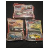 Lot of 3 Disney the world of cars toys