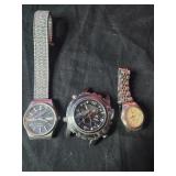 Lot of 3 watches US polo, citizen, timex