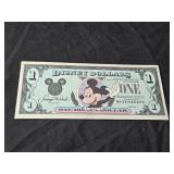 Vintage 1990 series Disney dollar