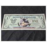 Vintage 1998 series Disney dollar