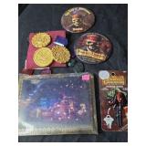 Lot of 5 Pirates of the Caribbean collectibles