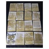 Vintage 1995 Disney matching cards (16)