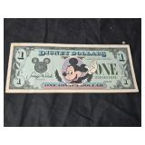 Vintage 1988 series Disney dollar