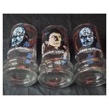 Vintage 1984 star trek glass cup