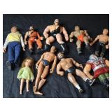Lot of 9 action figures