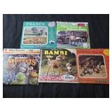 Lot of 5 view masters