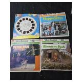 Lot of 4 assorted view masters
