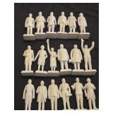 Louis Marx & Company plastic figures of U.S.