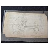 Vintage 1928 steam boat Willie mickey pencil