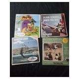 Lot of 4 assorted view masters