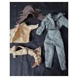 Lot of assorted doll clothes