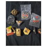 Lot of 10 assorted pins