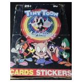 Vintage 1991 tiny toon adventures cards stickers