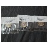 Lot of 3 coins AZ, OK, and US